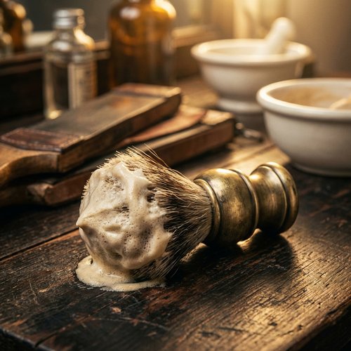 Abby - Barber creating custom styles at The Barbershop of Boiling Springs